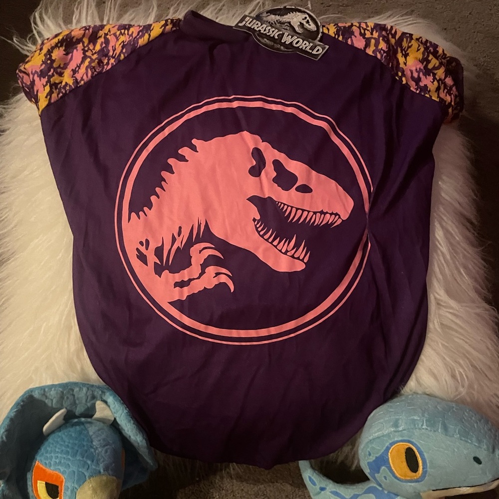 Jurassic World Camo Dog Shirt